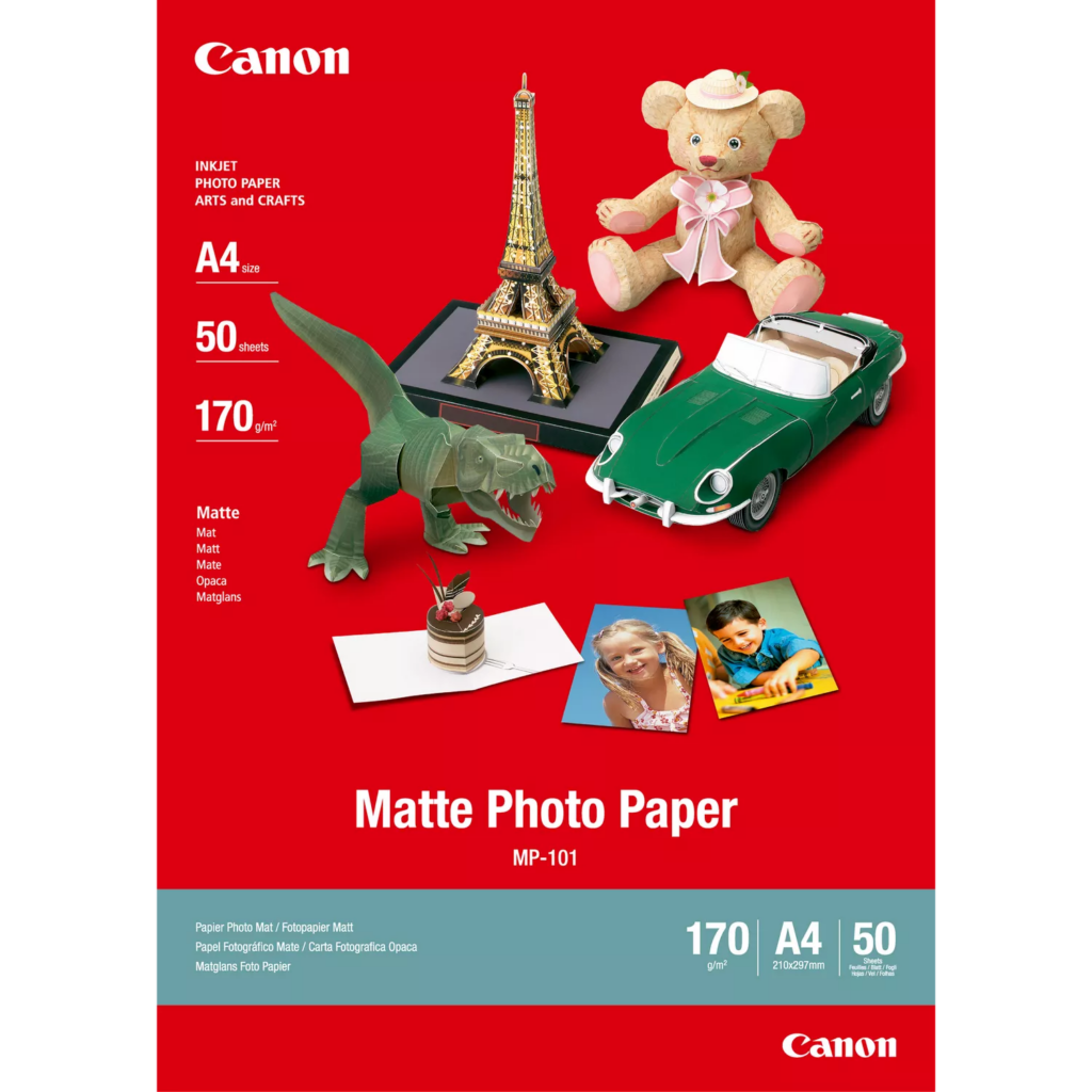 Carta fotografica Canon Premium Matte MP-101 A4 - 50 fogli