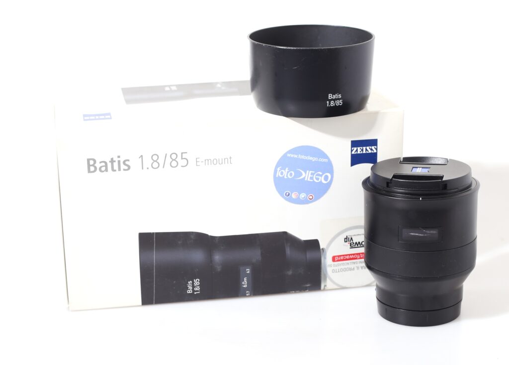 OBIETTIVO ZEISS BATIS SONNAR T 85 MM F/1.8. SONY E-MOUNT.