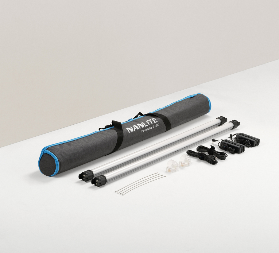 NANLITE PAVOTUBE II 30C LED RGBWW 60W 120 CM KIT 2 PEZZI