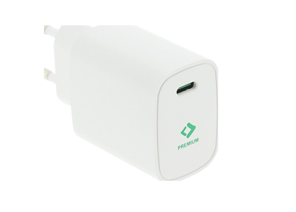 PATONA CARICABATTERIA PREMIUM PD20W ADAPTER 5V/3A 9V/2.22A 12V/1.67A USB-C PD3.0 QC3.0 WHITE