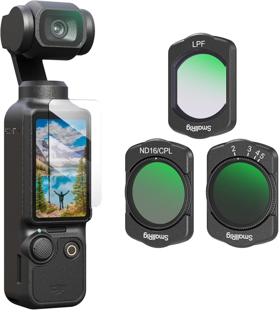 SMALLRIG Set di Filtri Magnetici per DJI Osmo Pocket 3 4776
