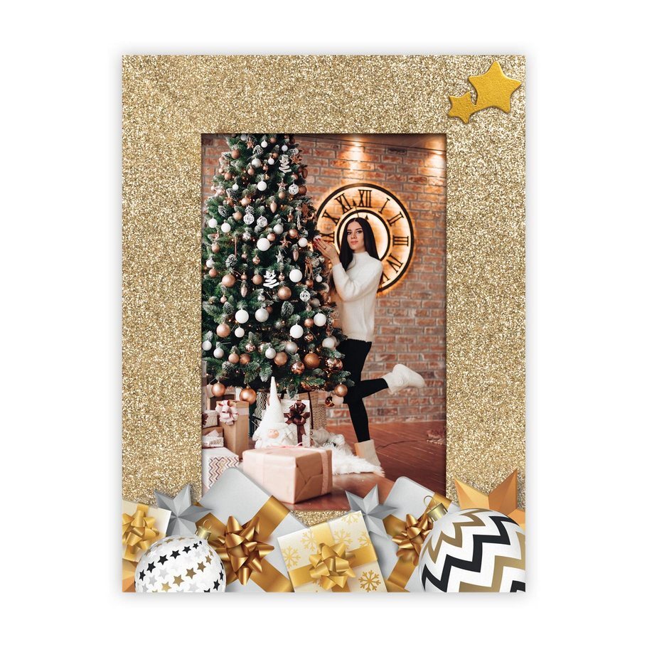 10X15 GOLDY CHRISTMAS NATALE