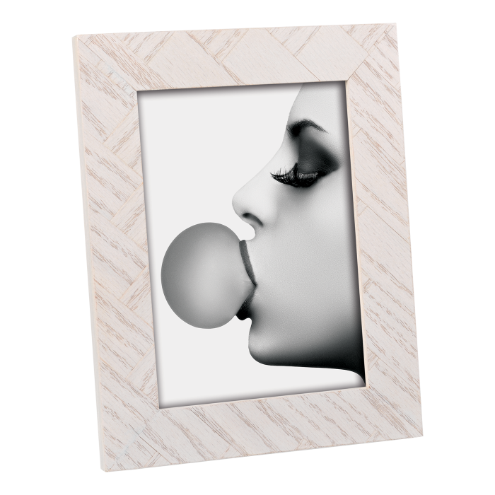 Mascagni Portafoto In Legno Bianco13X18 Cod.A1637-Q