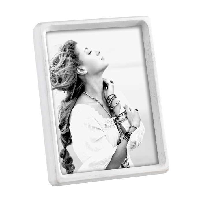 Mascagni Portafoto In Legno Bianco15X20 Cod.A1943-Q