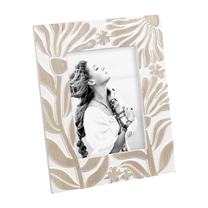 MascagniPortafoto In Mdf Bianco13X18 Cod.A1961-Q