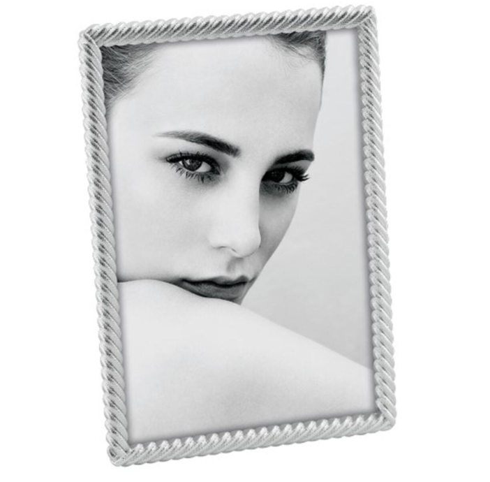 Mascagni Portafoto In Metallo Satinato Argento  CROMO20X25 Cod.A1775-A