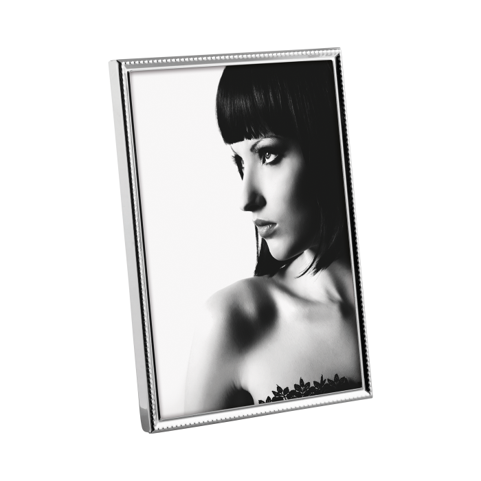 Mascagni Portafoto In Metallo Lucido Argento  CROMO20X25 Cod.A540-A
