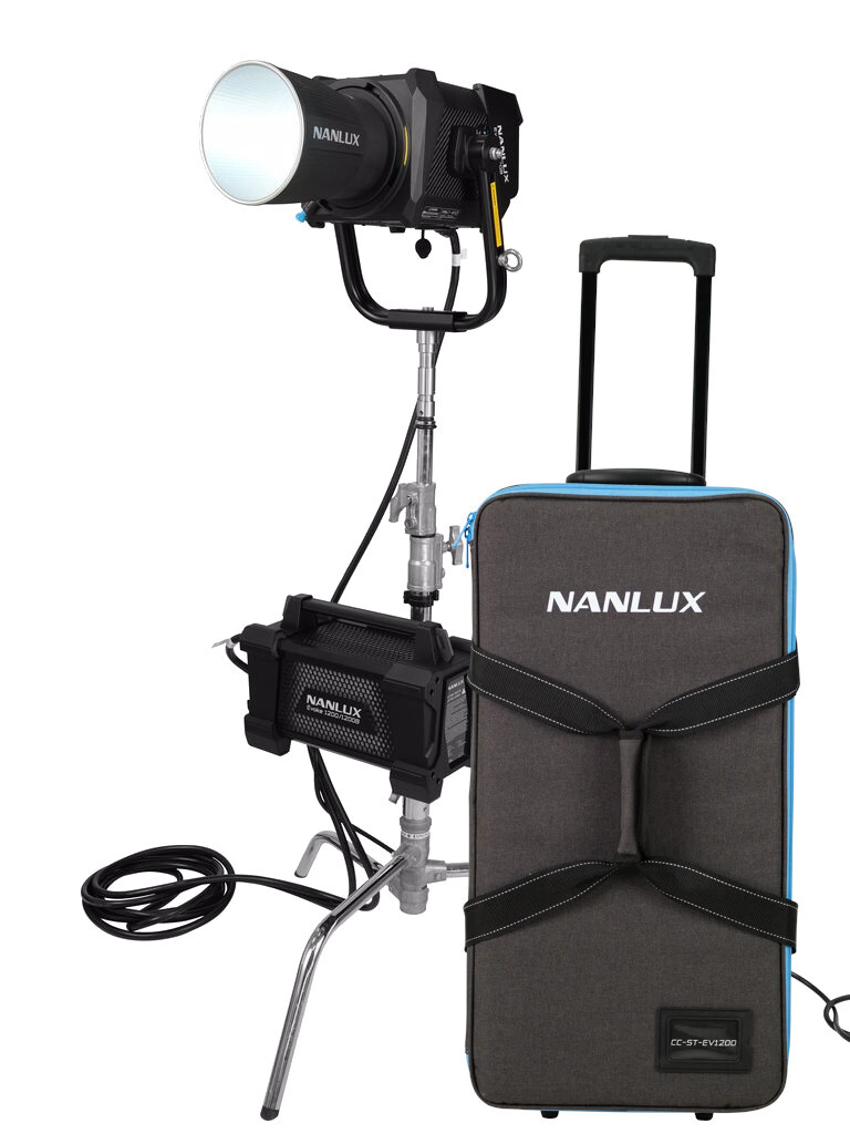 NANLUX - EVOKE 1200B - LUCE LED SPOT BICOLOR CON TROLLEY