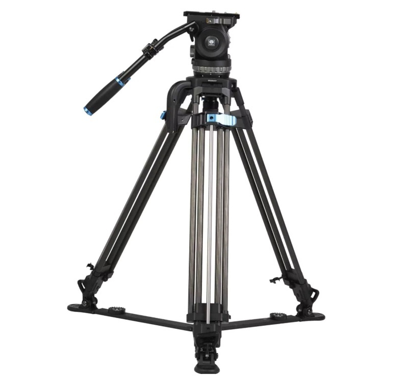SIRUI SQ100 TREPPIEDE VIDEO CON TESTA FLUIDA VHS18 SEMISFERA 100MM