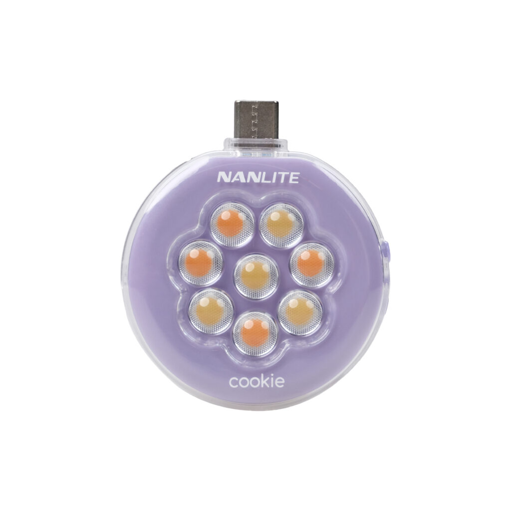 NANLITE COOKIE LED MINI LIGHT LAVENDER