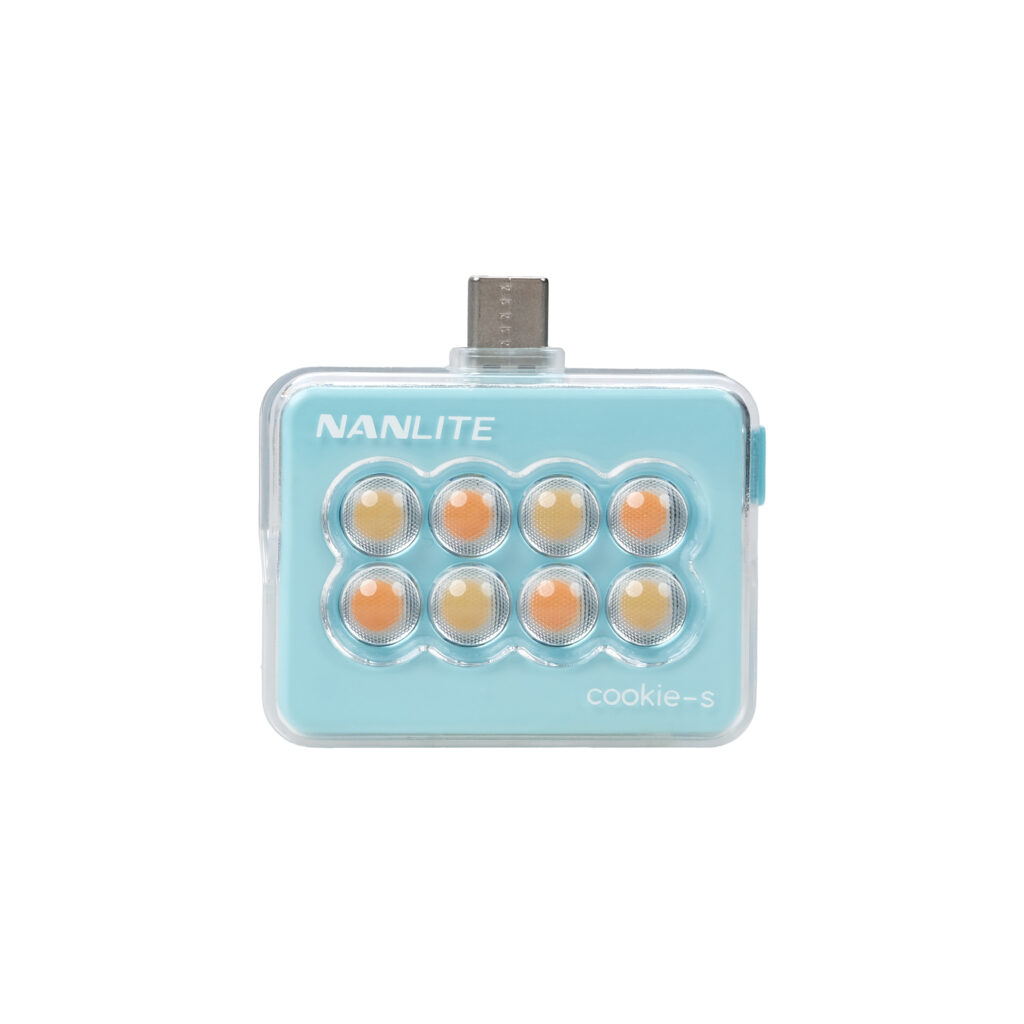 NANLITE COOKIE-S LED MINI LIGHT CYAN BLUE