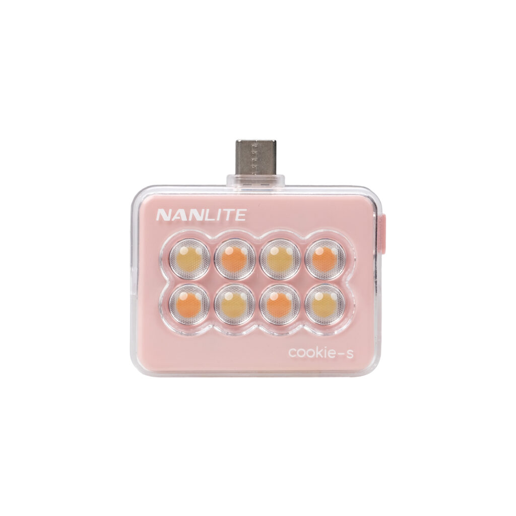 NANLITE COOKIE-S LED MINI LIGHT CORAL PINK
