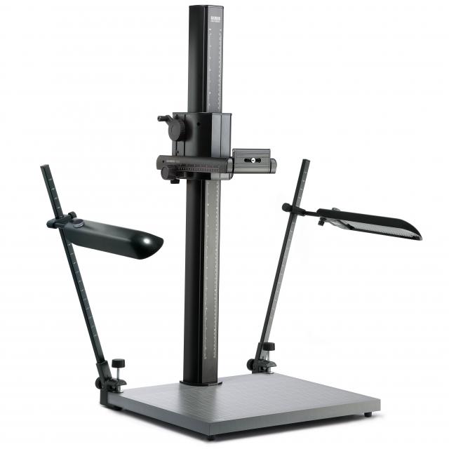 Kaiser Stativo Repro RSD base 68x57cm h. 120cm carico max 8 kg con cremagliera
