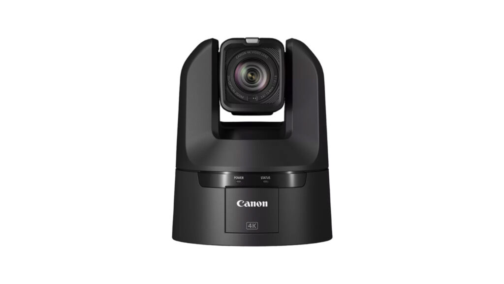 Canon CR-N400 PTZ con Sensore CMOS da 1/2.3″ 4K UHD – Telecamera con Auto Tracking Lite