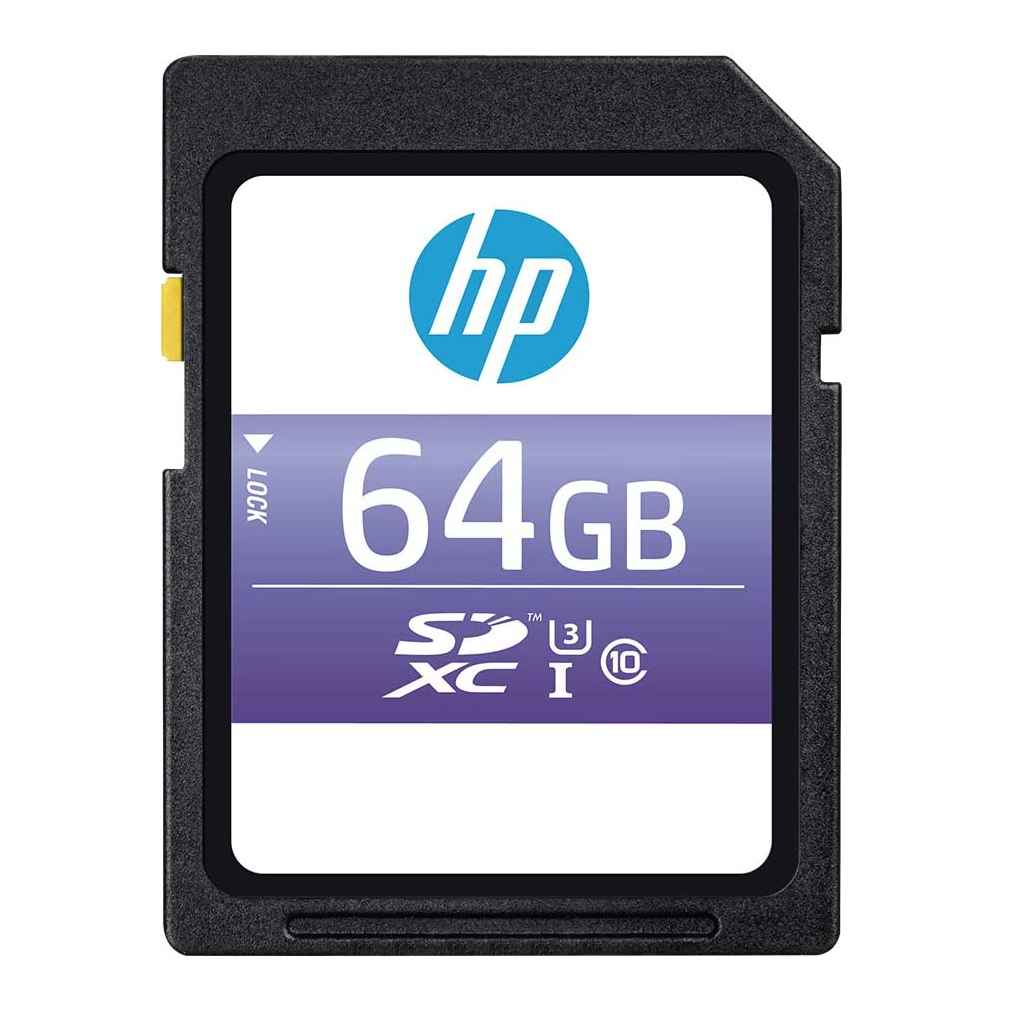 HP 64GB SDXC SX330 Memory Card Classe 10 U3