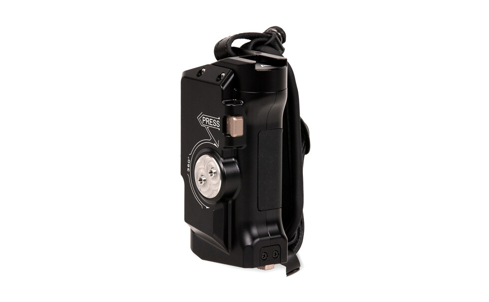 Tilta Left Side Advanced Power Handle with Run/Stop (F570 Battery) – Black (Handle Only) TA-LRH-57-B