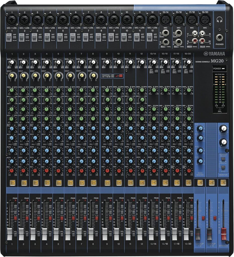 Yamaha MG20 Mixer Audio