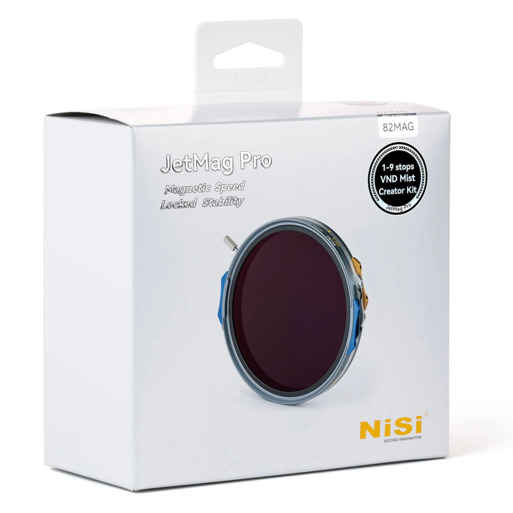 Nisi JetMag Pro – Kit Creator ND Variabile Magnetico 1-9 Stop & Mist 82mm