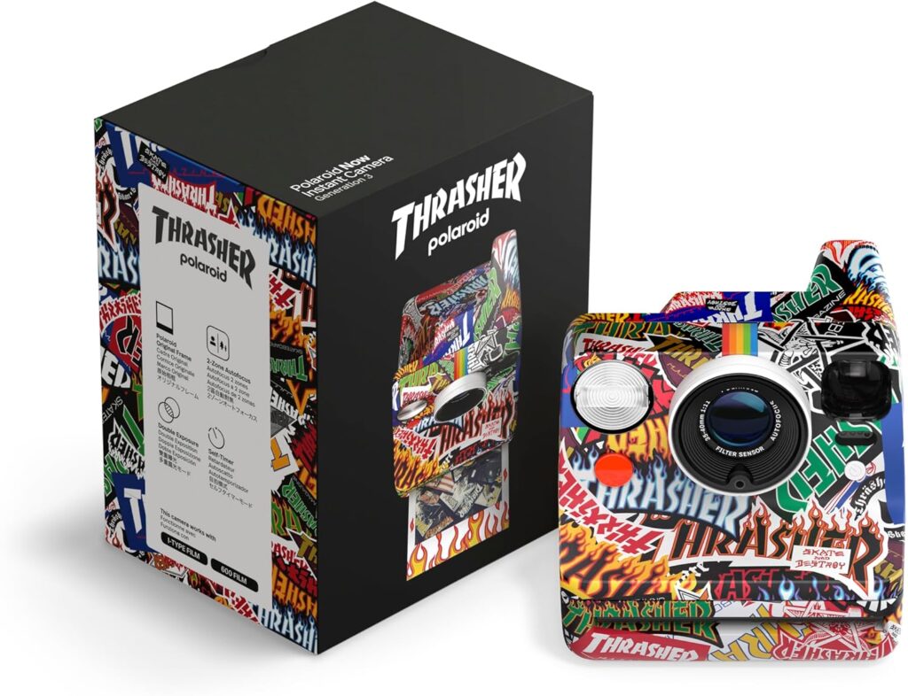 POLAROID ORIGINAL NOW GENERAZIONE 3 Thrasher Edtion