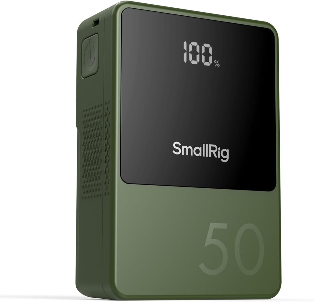 SMALLRIG VB50 Batteria V Mount con Display OLED 4872