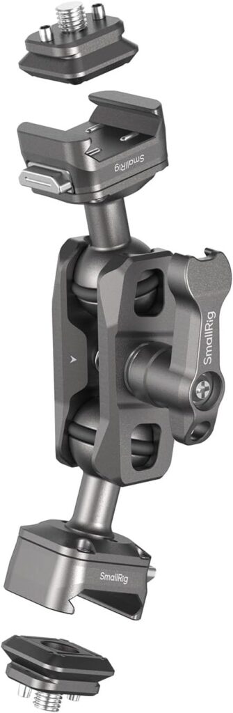SMALLRIG Testa a Sfera Magic Arm a Sgancio Rapido, Carico Utile 5,5 kg 4488