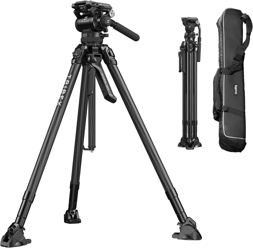 SMALLRIG Potato Jet Tribex Kit Treppiede Idraulico in Fibra di Carbonio 4259