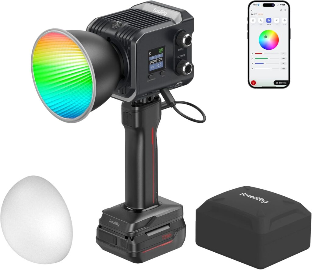 SmallRig RC 100C RGB LED Video Light 5383