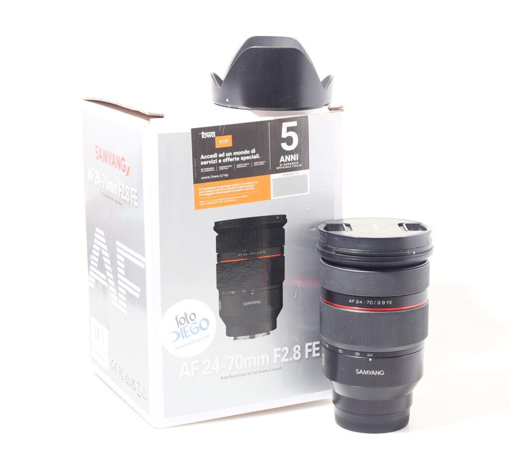OBIETTIVO SAMYANG AF 24-70 MM F/2.8 FE. SONY E-MOUNT.