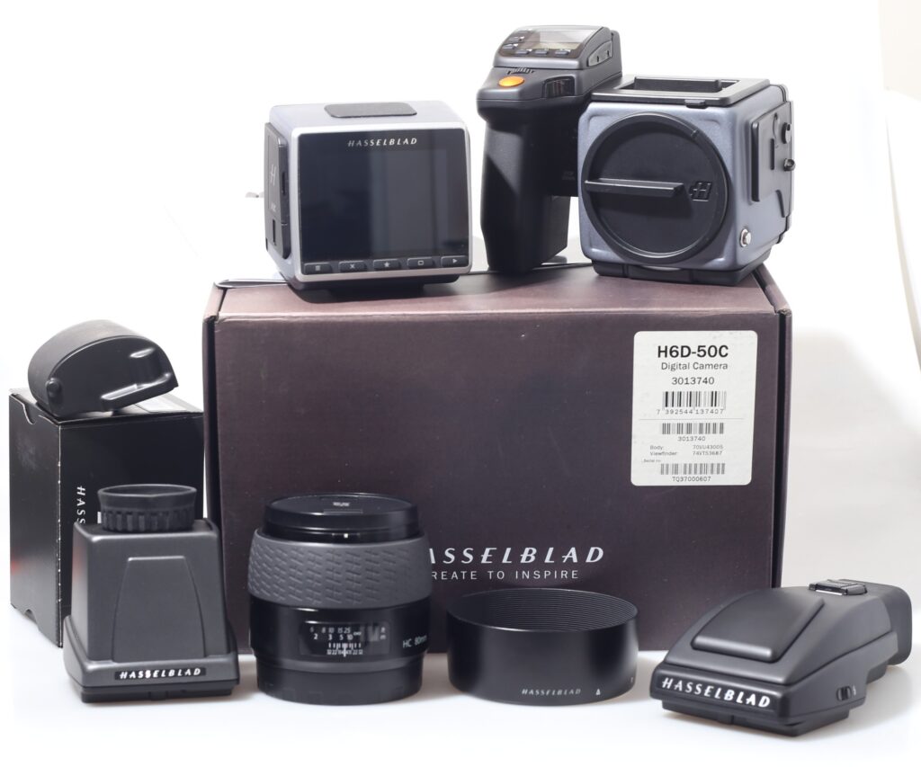 FOTOCAMERA MEDIO FORMATO HASSELBLAD H6D-50C + 80 F/2.8.