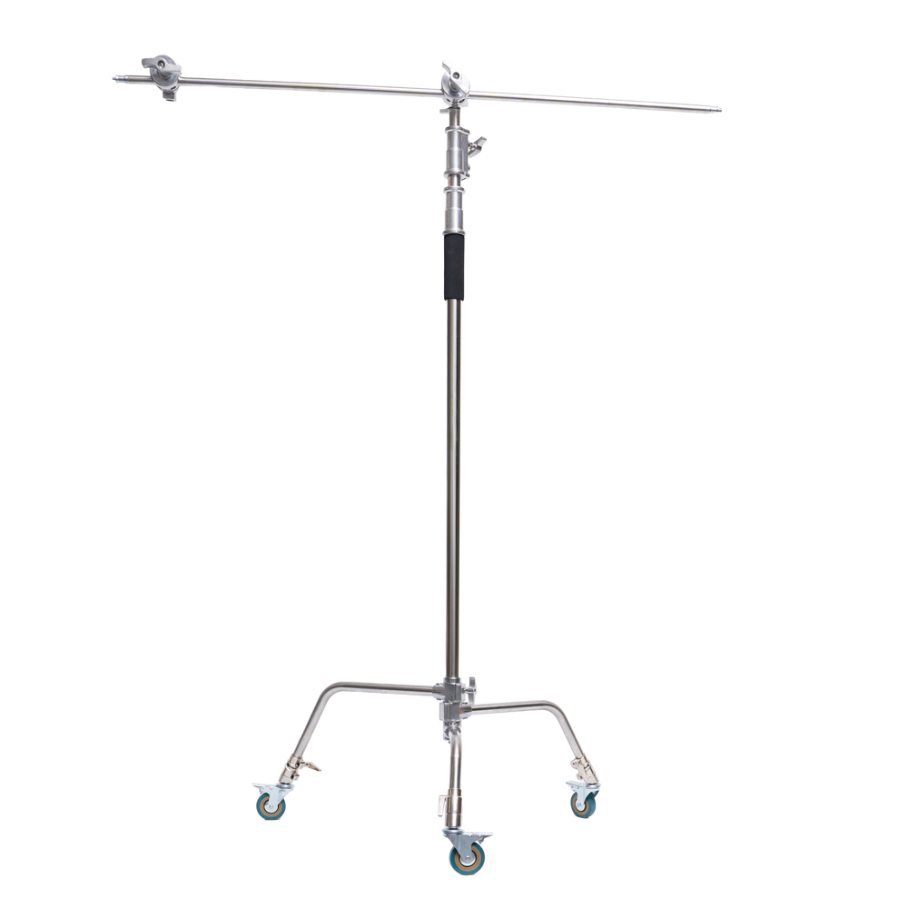 Caruba C-Stand with Boomarm and Wheels LS-9W