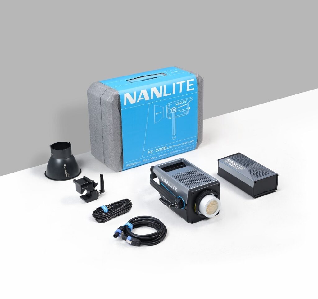 NANLITE FC-720B LED BICOLOR SPOT COB LIGHT
