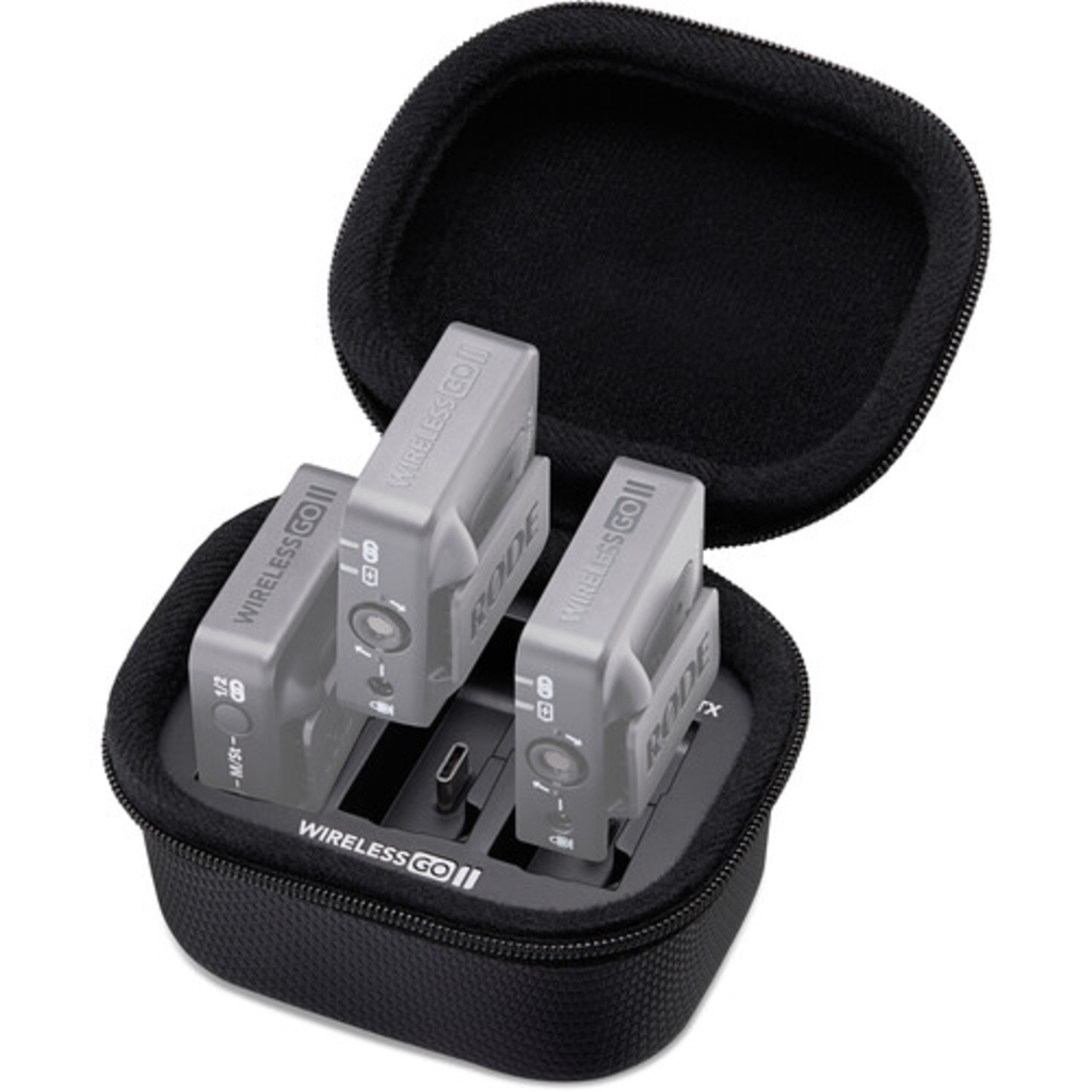 Rode Custodia con funzione ricarica per Wireless GO 3