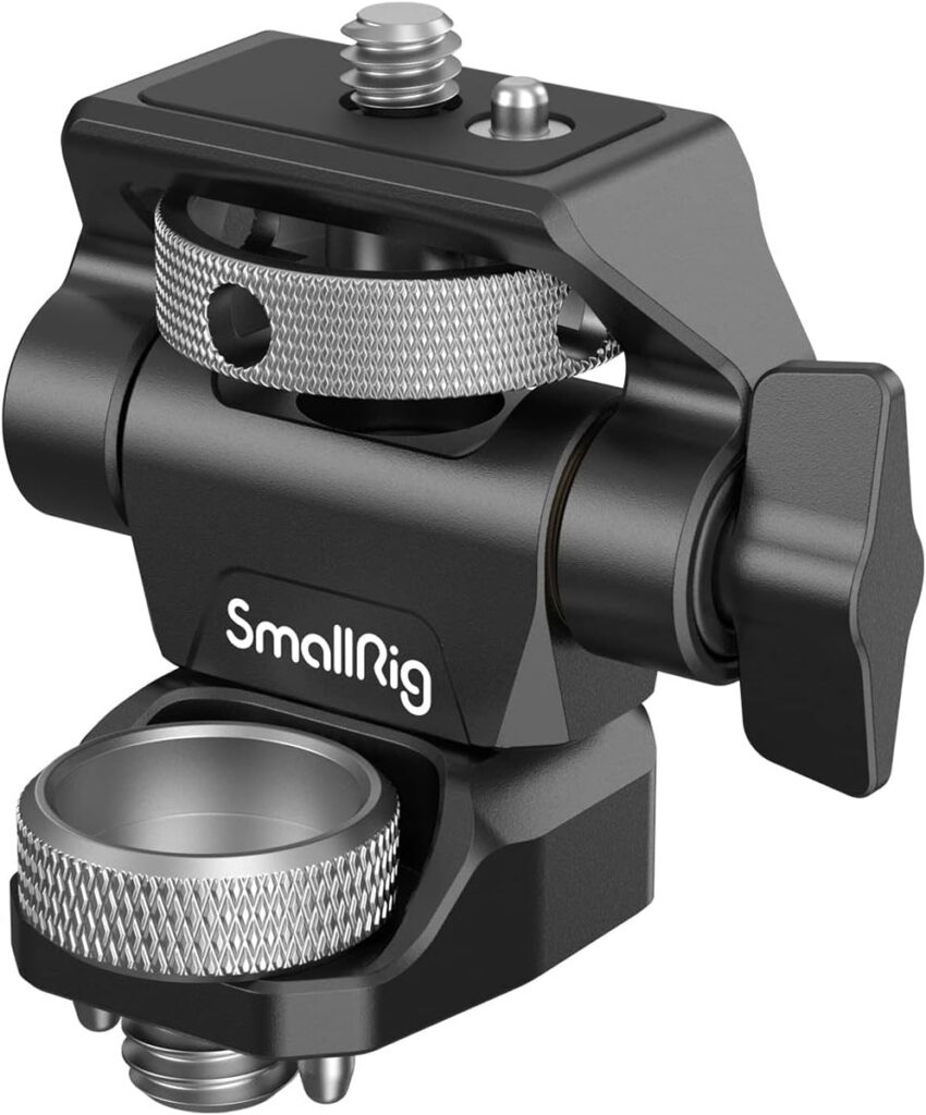 SMALLRIG ARRI-Style Supporto per Monitor da Campo da 5" e 7" con Rotazione a 360° 2903B