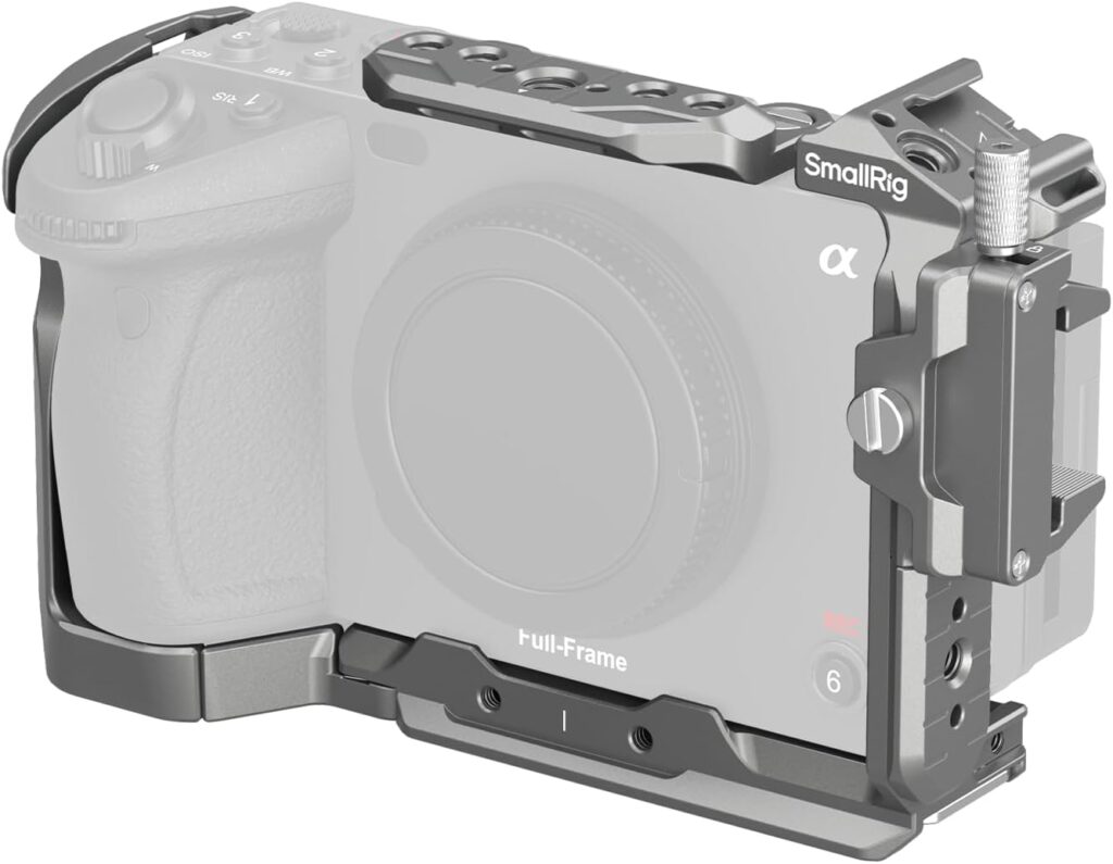 SMALLRIG FX3/FX30 HawkLock Quick Release Cage Kit per Sony FX3 / FX30 con Morsetto per Cavi 4770