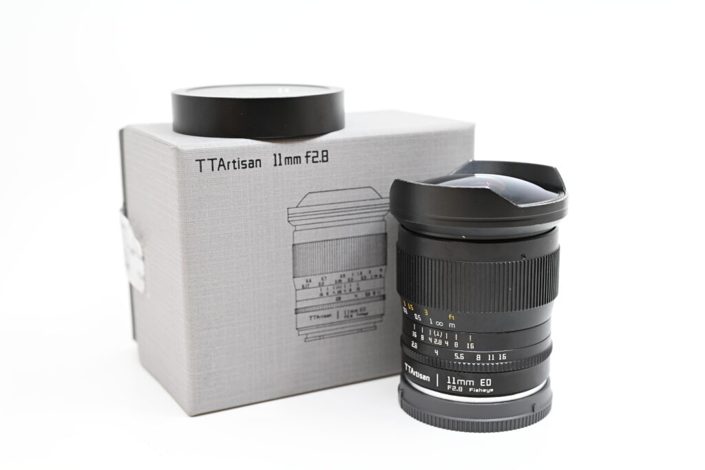OBIETTIVO MIRRORLESS FULLFRAME TT ARTISAN 11MM F2.8 FISHEYE