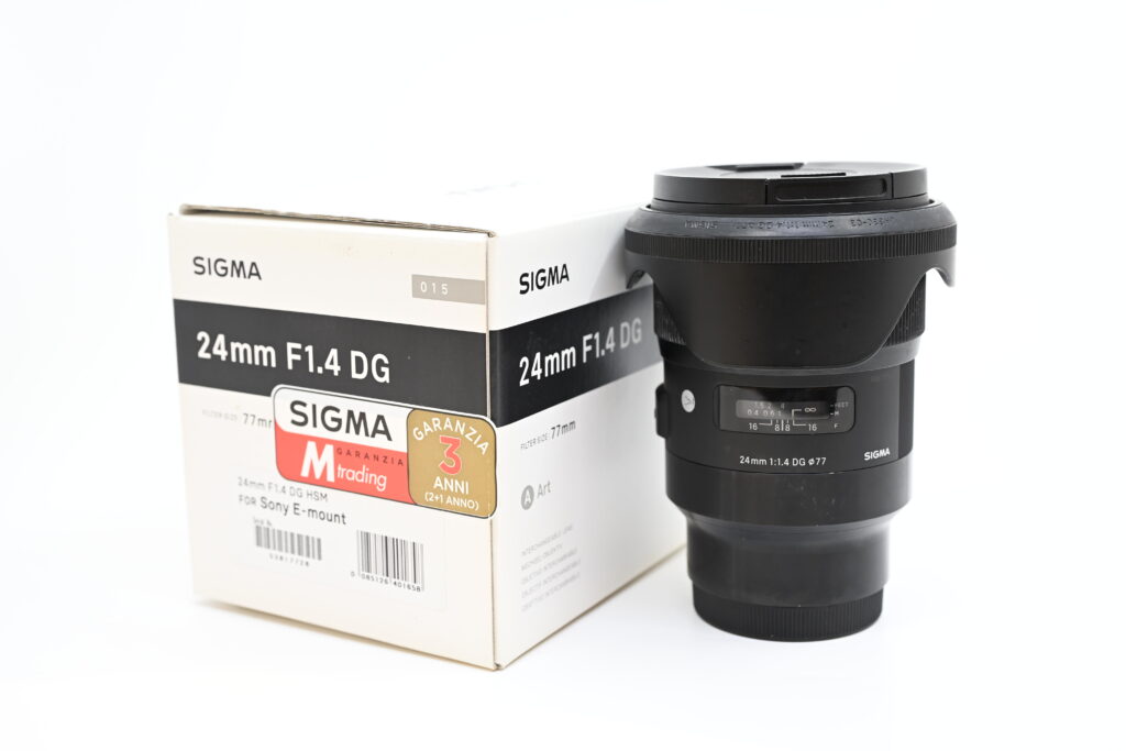OBIETTIVO MIRRORLESS FULLFRAME SIGMA 24MM F1.4 ATTACCO SONY E-MOUNT