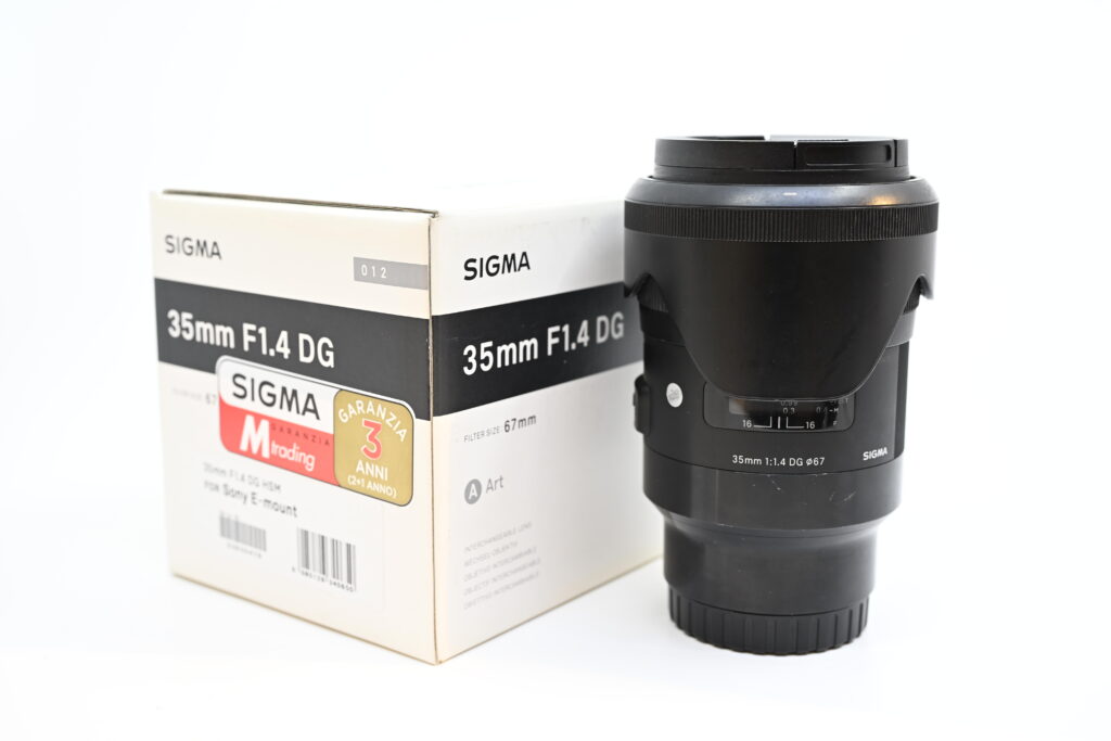 OBIETTIVO MIRRORLESS FULLFRAME SIGMA 35MM F1.4 ATTACCO SONY E-MOUNT