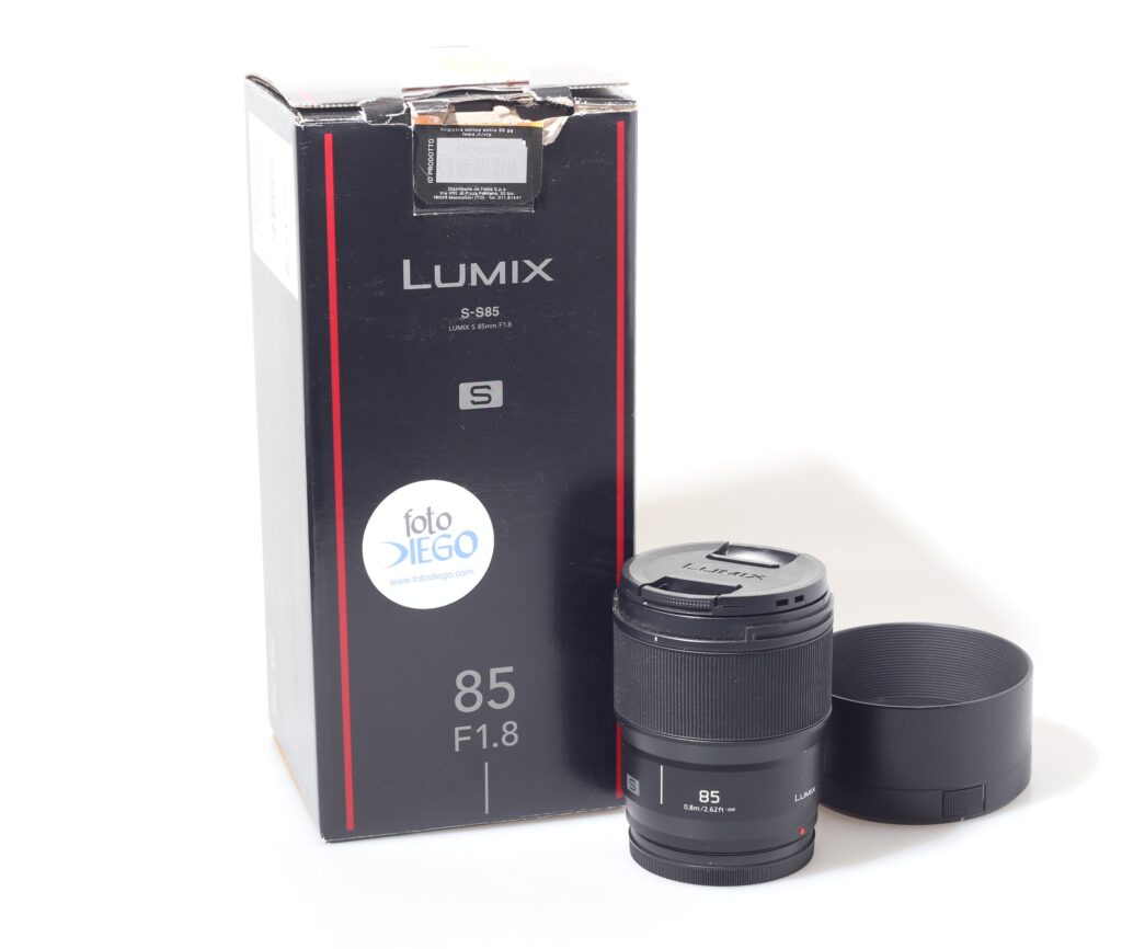 OBIETTIVO PANASONIC LUMIX S 85 MM F/1.8. L-MOUNT.