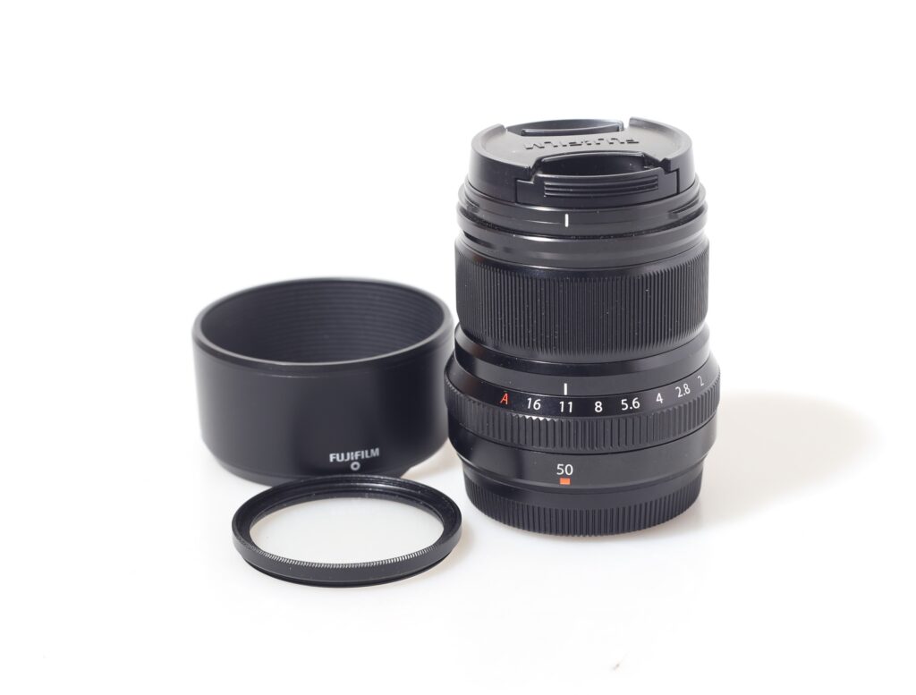 OBIETTIVO FUJI SUPER EBC XF 50 MM F/2 R WR ASPH.