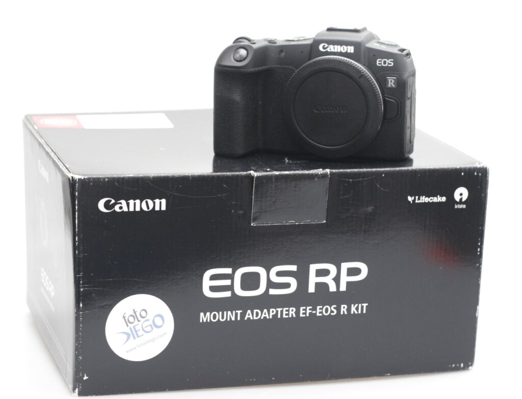 FOTOCAMERA DIGITALE MIRRORLESS F.F. CANON EOS RP. CORPO.