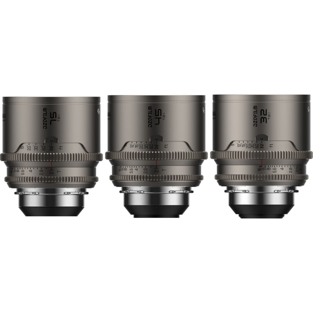 DZOFilm Kit Arcana 32/45/75mm T2.1 MT