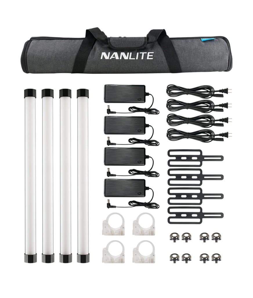 NANLITE PAVOTUBE II 15X LED RGB PIXEL 35W 60 CM KIT 4 PEZZI