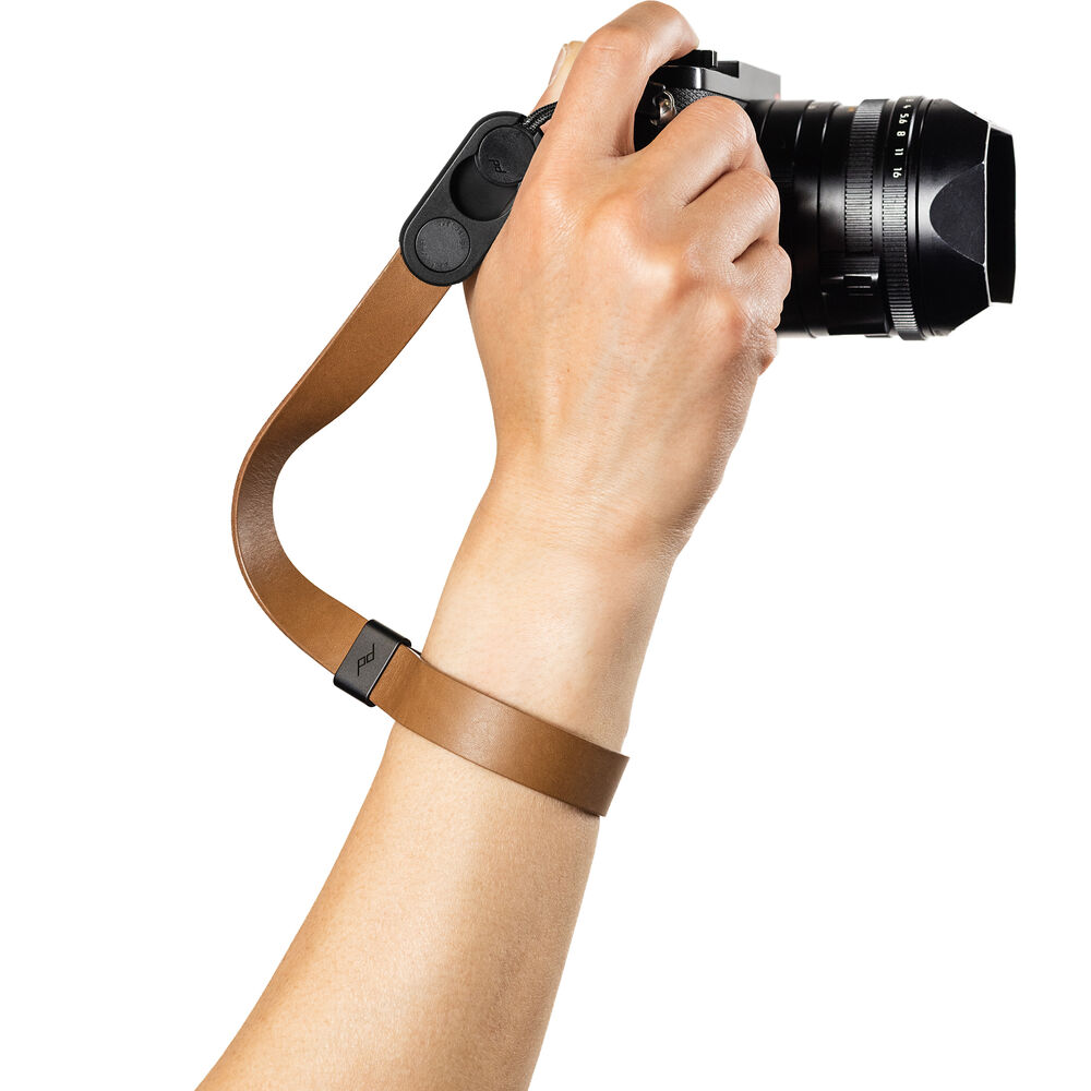 Peak Design Cuff  in Pelle - Tan - Marrone chiaro LRS-WR-BN-1
