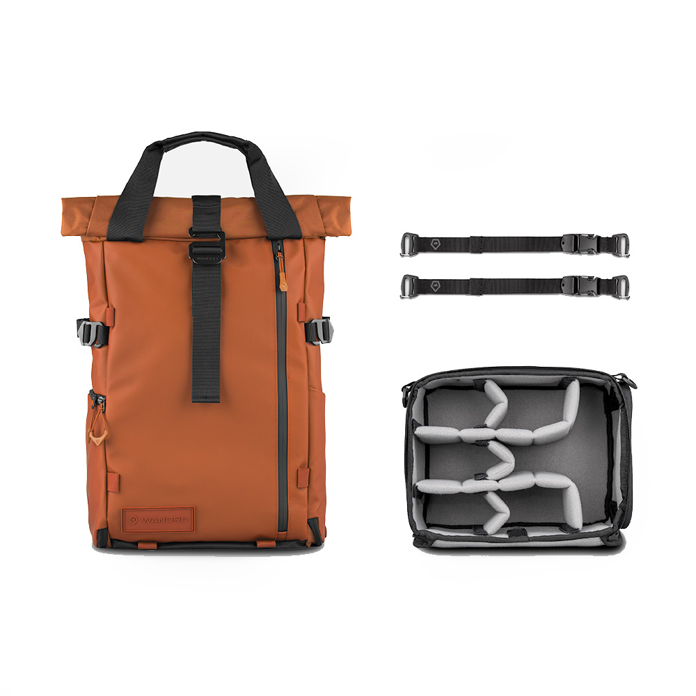 WANDRD PRVKE 21 Litri Sedona Orange Photo Bundle V4