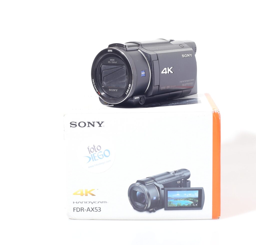 VIDEOCAMERA DIGITALE 4K SONY FDR-AX53.