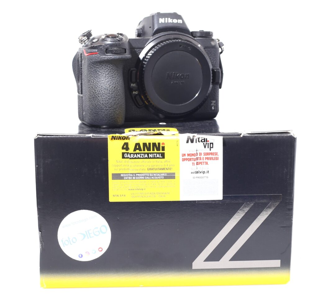 FOTOCAMERA DIGITALE MIRRORLESS NIKON Z6. CORPO. NITAL.