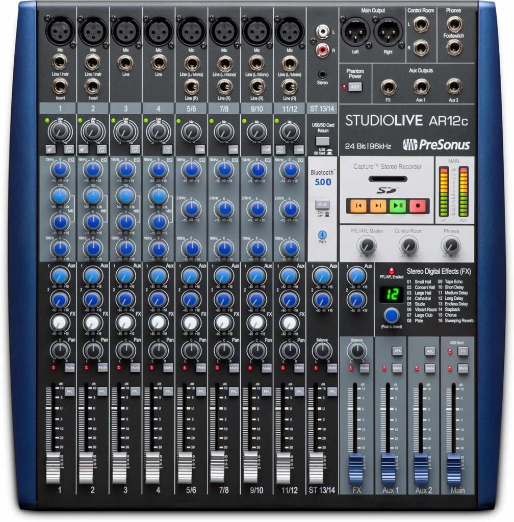 Presonus StudioLive AR12c