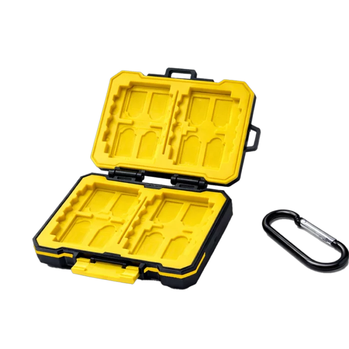 Lexar Card Storage Case yellow