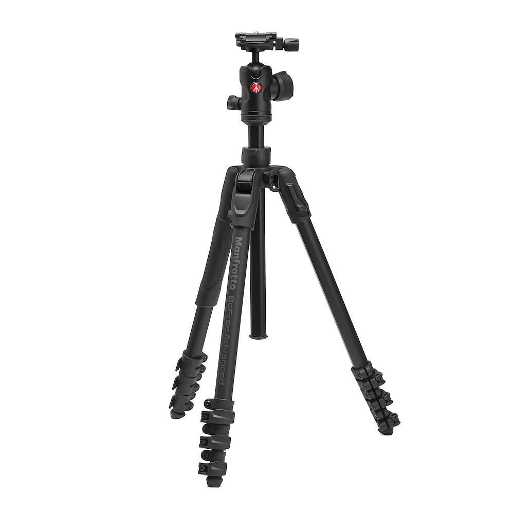 Manfrotto Befree Advanced AS treppiede con chiusura a leva MKBFRLA4FB-BH