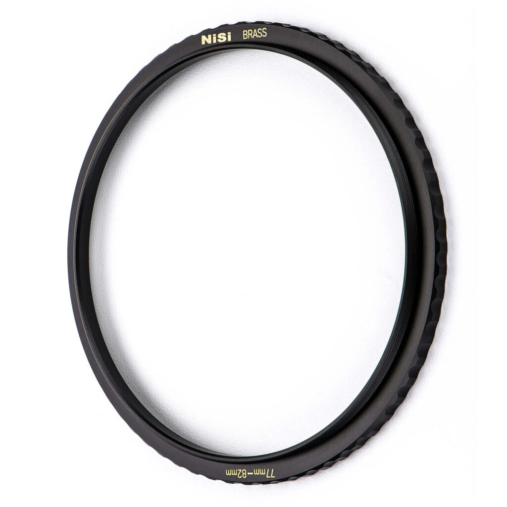 NISI Anello adattatore step-up in Ottone - Brass  Adapter Ring 77-82 mm